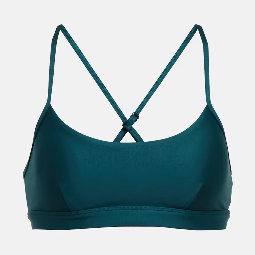 ALO Women's Airlift Intrigue Sports Bra in Midnight Green